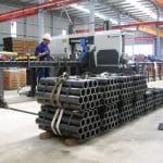 Tubos de acero preparados