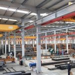 Almacenaje tubos de acero