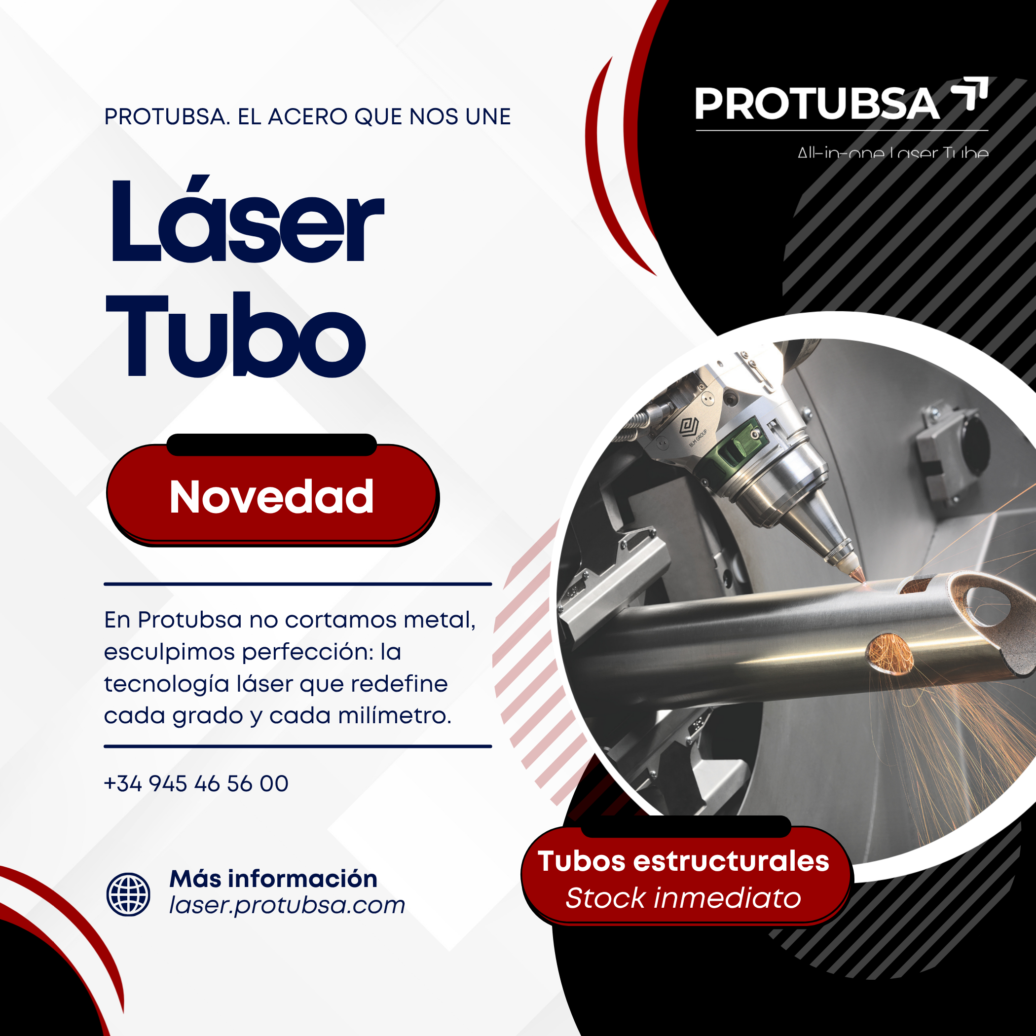 Servicio Láser Tubo