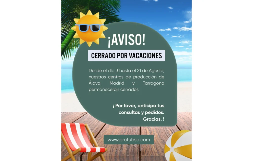 Vacaciones de Verano 2026