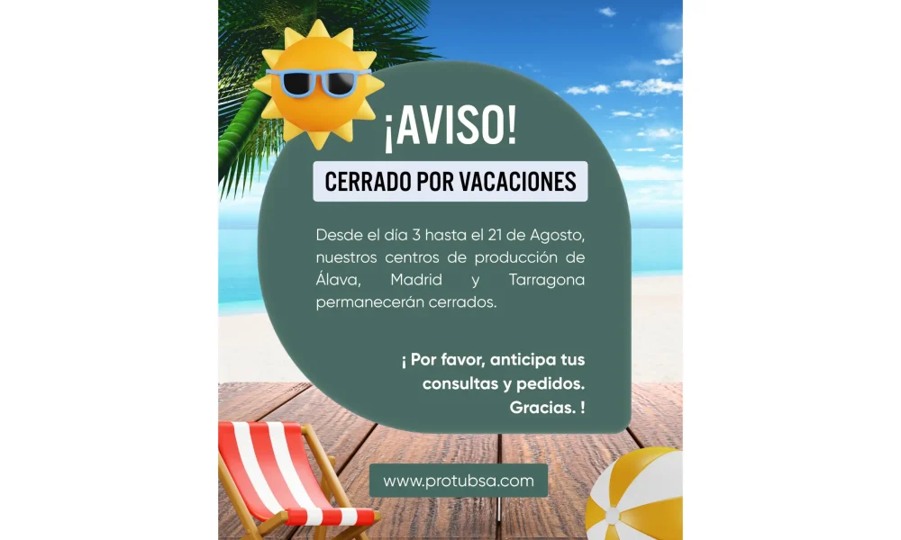Vacaciones de Verano 2026